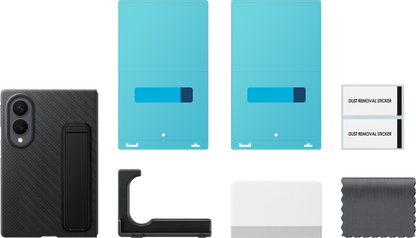 Hoes voor Samsung Galaxy Z Fold8 F971, Carbon Standing, Zwart EF-XF971SBEGWW