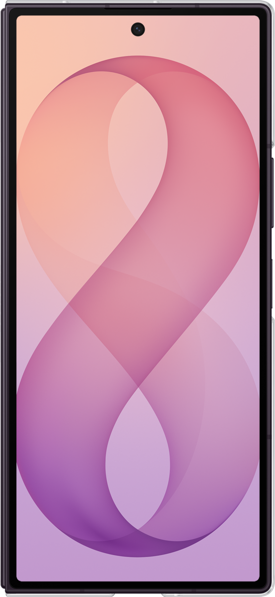 Hoes voor Samsung Galaxy Z Fold8 Ultra F976, Clear Case, Transparant EF-QF976CTEGWW