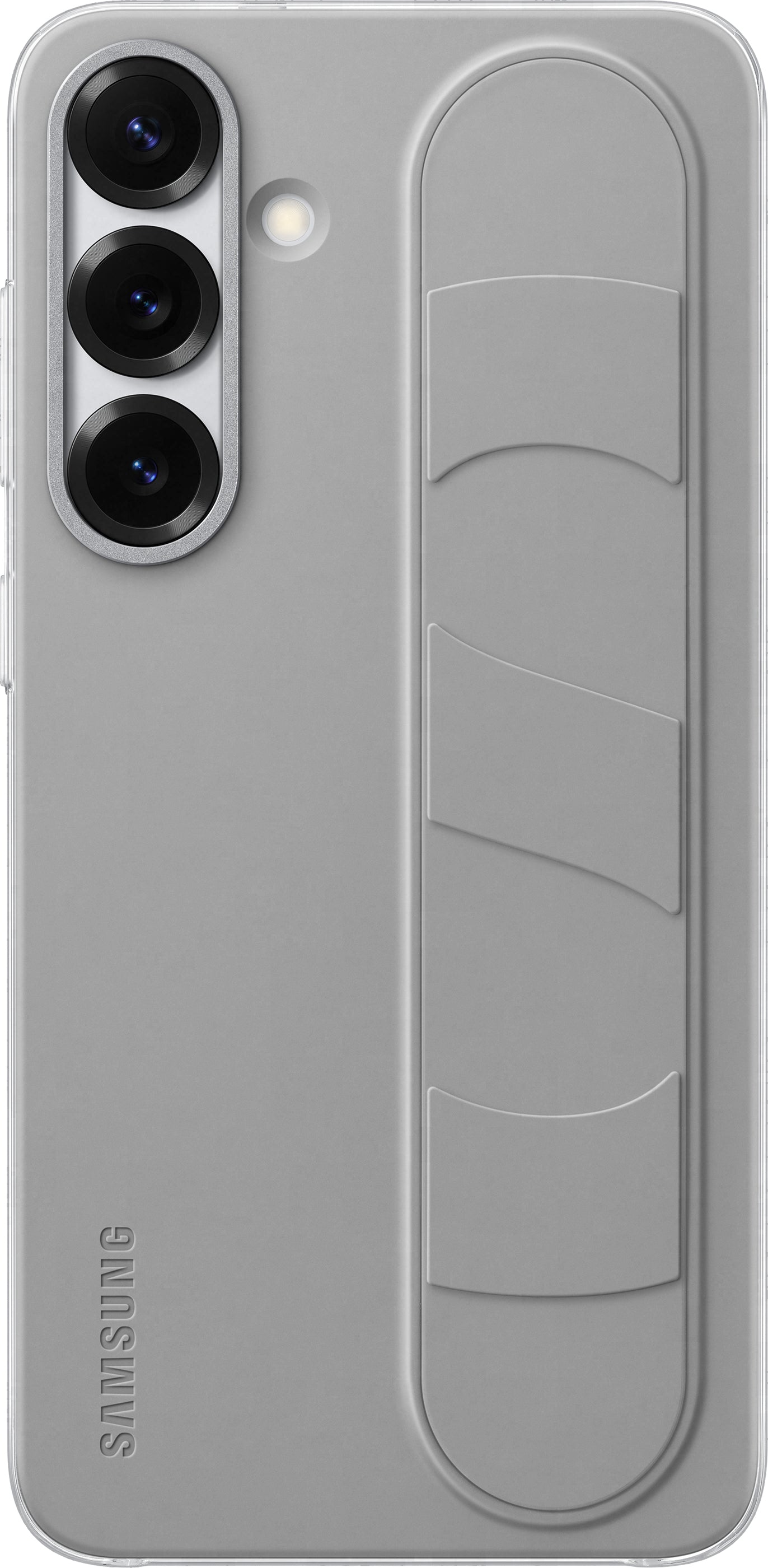 Hoes voor Samsung Galaxy S25+ S936, Standing Grip, Grijs EF-GS936CJEGWW