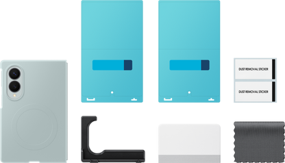 Hoes voor Samsung Galaxy Z Fold8 F971, Silicone Magnet Case, Groen EF-EF971CGEGWW