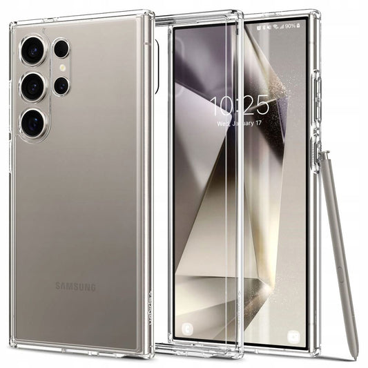 Case for Samsung Galaxy S24 Ultra S928, Spigen, Ultra Hybrid, Transparent ACS07292 