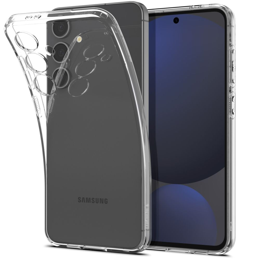 Hoesje voor Samsung Galaxy S24 FE S721, Spigen, Liquid Crystal, Transparant