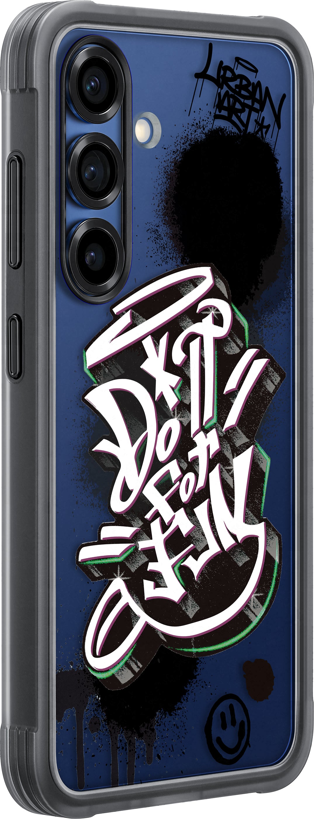 Hoes voor Samsung Galaxy S25 S931, FlipSuit Rugged Case, Zwart EF-JS931CBEGWW