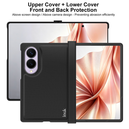Case for Samsung Galaxy Z Fold8 F971, Imak, Carbon, Black