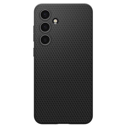 Hoesje voor Samsung Galaxy S24 FE S721, Spigen, Liquid Air Mat, Zwart ACS08618