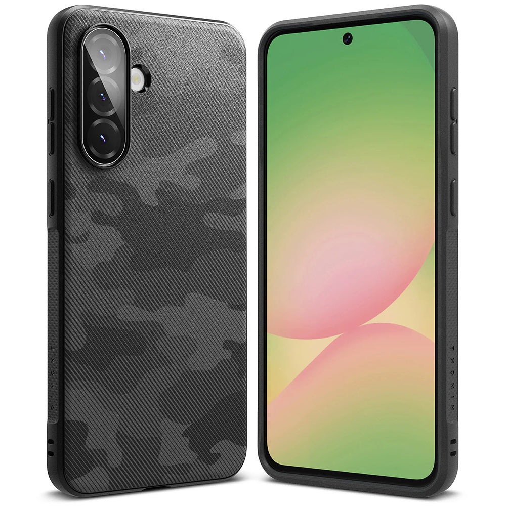 Hoes voor Samsung Galaxy A56 A566 / A36 A366, Ringke, Onyx Camo, Zwart