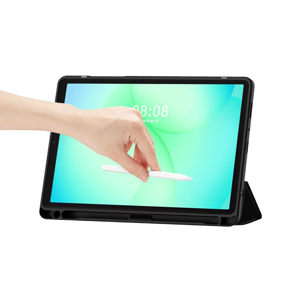 Hoes voor Samsung Galaxy Tab A11 / Tab A9, Tech-Protect, SC PEN Hybrid, Zwart