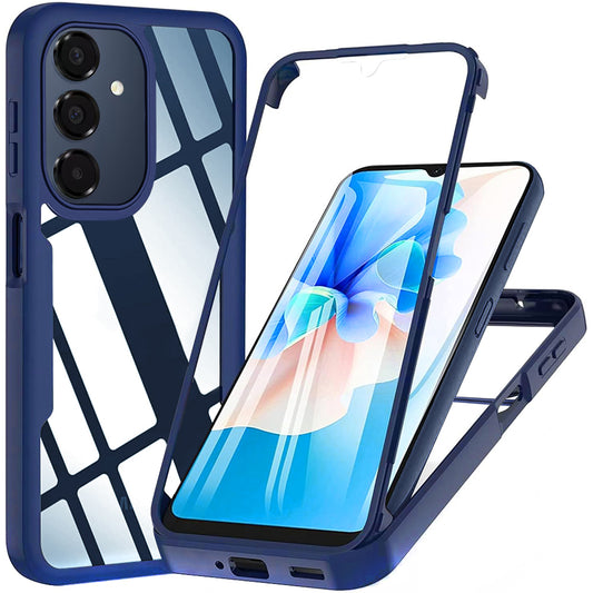 Hoesje voor Samsung Galaxy A17 5G / A16 5G A166 / A16 4G A165, Techsuit, ColorVerse 360, Blauw