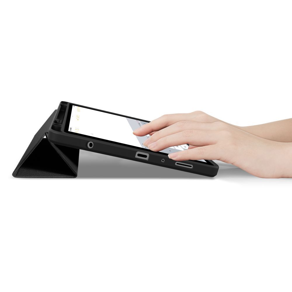 Hoes voor Samsung Galaxy Tab A11 / Tab A9, Tech-Protect, SC PEN Hybrid, Zwart