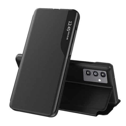 Hoes voor Samsung Galaxy A04s A047 / A13 5G A136, Techsuit, eFold, Zwart