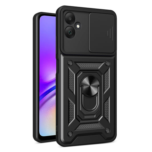 Hoes voor Samsung Galaxy A05 A055, Techsuit, CamShield, Zwart
