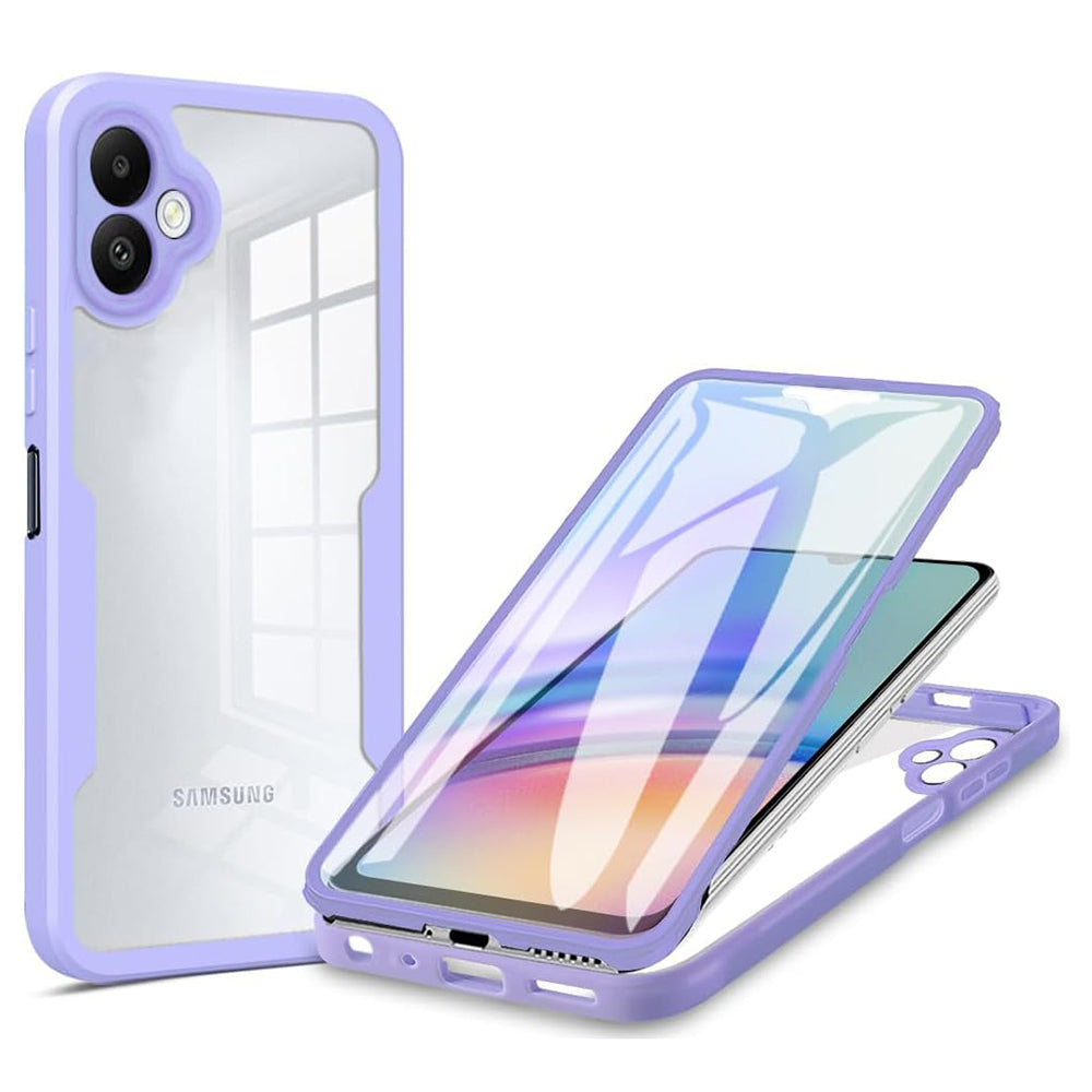 Hoes voor Samsung Galaxy A05 A055, Techsuit, ColorVerse 360, Paars