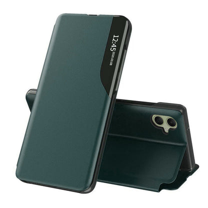 Hoes voor Samsung Galaxy A05 A055, Techsuit, eFold, Groen