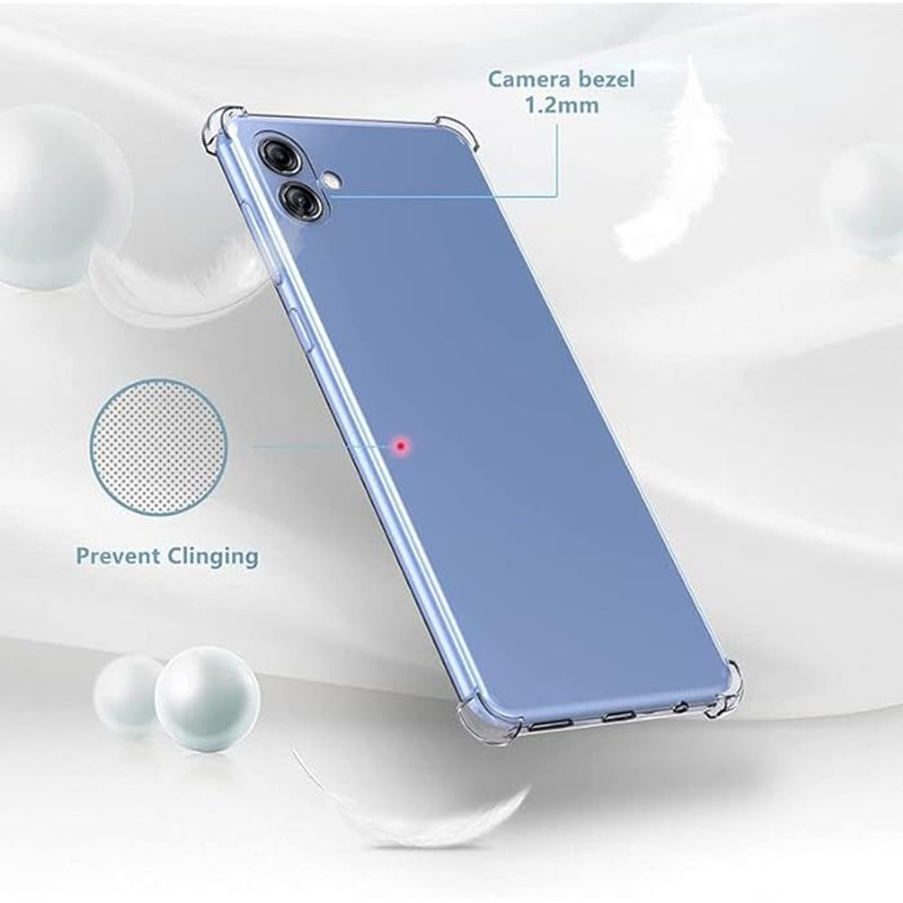 Hoesje voor Samsung Galaxy A05 A055, Techsuit, Schokbestendig Helder, Transparant