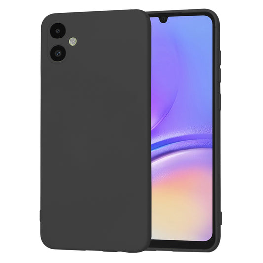 Hoes voor Samsung Galaxy A05 A055, Techsuit, SoftFlex, Zwart