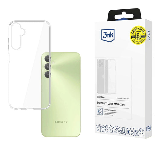 Hoes voor Samsung Galaxy A05s A057, 3MK, Clear, Transparant