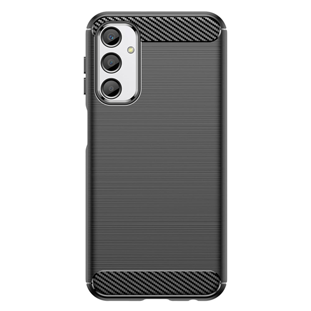 Hoes voor Samsung Galaxy A05s A057, Techsuit, Carbon, Zwart