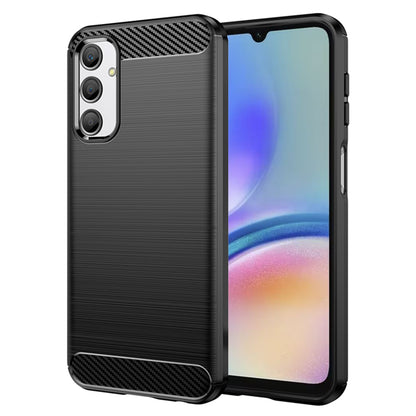 Hoes voor Samsung Galaxy A05s A057, Techsuit, Carbon, Zwart