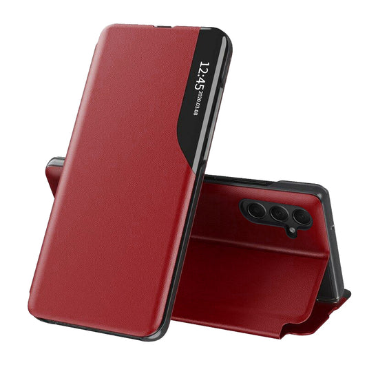 Hoes voor Samsung Galaxy A05s A057, Techsuit, eFold, Rood