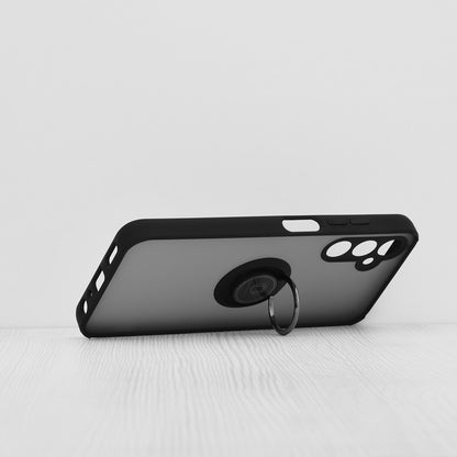 Hoes voor Samsung Galaxy A05s A057, Techsuit, Glinth, Zwart