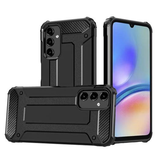 Hoes voor Samsung Galaxy A05s A057, Techsuit, Hybrid Armor, Zwart