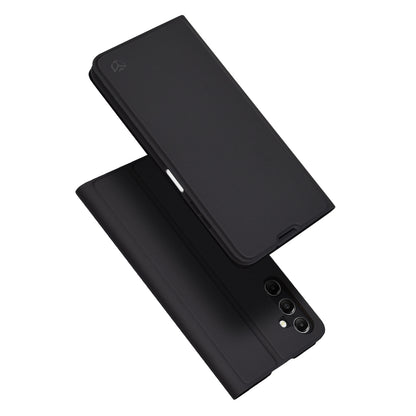 Hoes voor Samsung Galaxy A05s A057, Techsuit, Magskin Book, Zwart