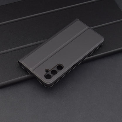 Hoes voor Samsung Galaxy A05s A057, Techsuit, Magskin Book, Zwart