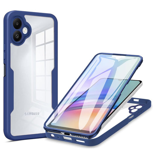 Hoesje voor Samsung Galaxy A06 A065, Techsuit, ColorVerse 360, Blauw