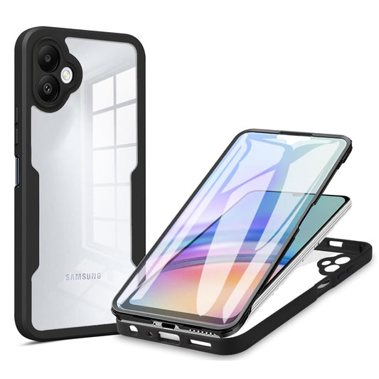 Hoes voor Samsung Galaxy A06 A065, Techsuit, ColorVerse 360, Zwart