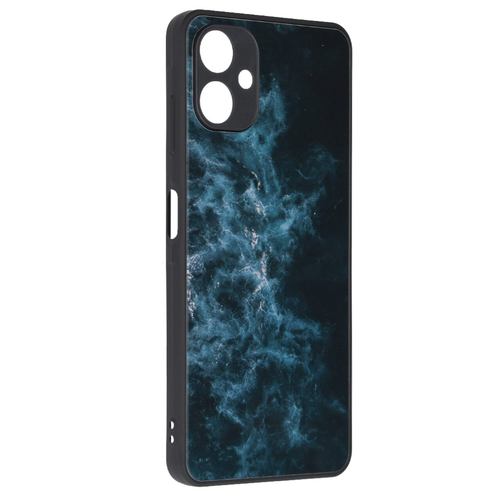 Hoes voor Samsung Galaxy A06 A065, Techsuit, Glaze, Blauw