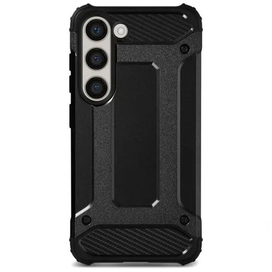 Hoes voor Samsung Galaxy A06 A065, Techsuit, Hybrid Armor, Zwart