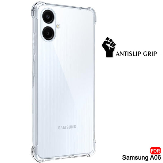 Hoesje voor Samsung Galaxy A06 A065, Techsuit, Schokbestendig Helder, Transparant