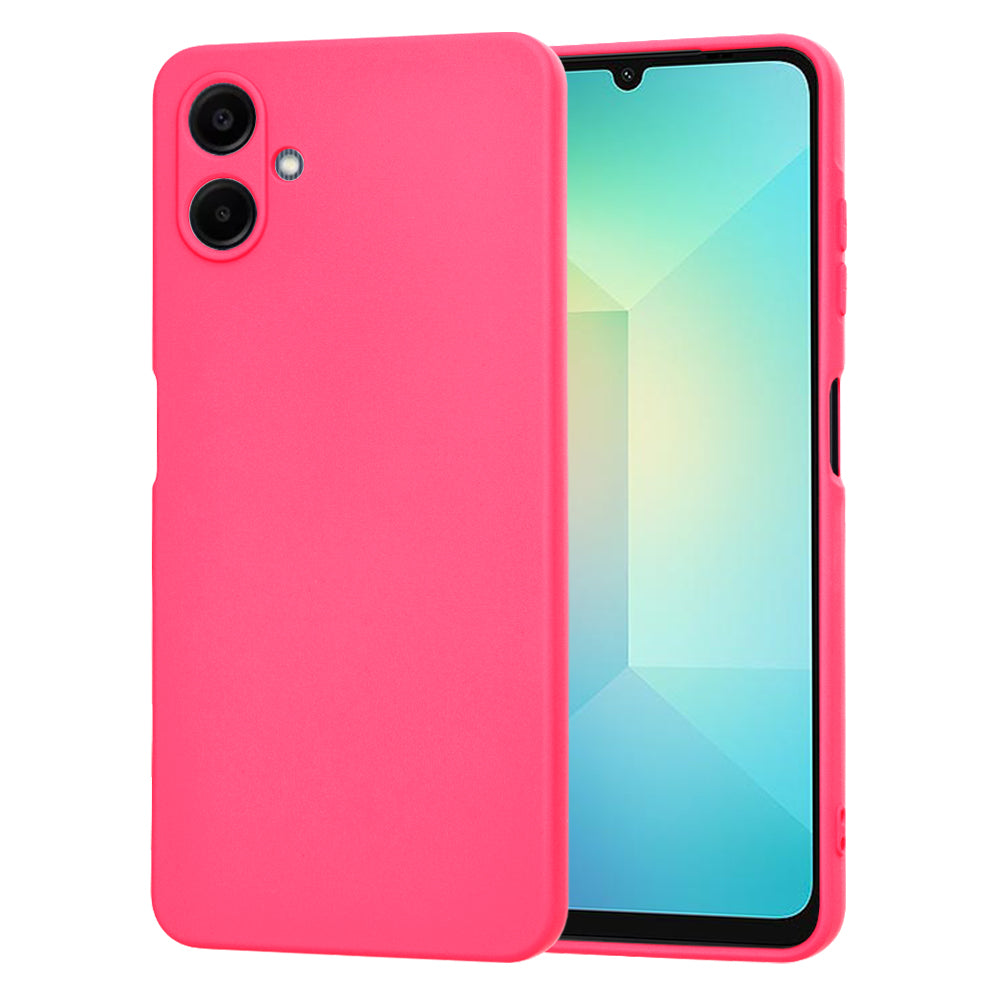 Hoesje voor Samsung Galaxy A06 A065, Techsuit, SoftFlex, Donkerroze