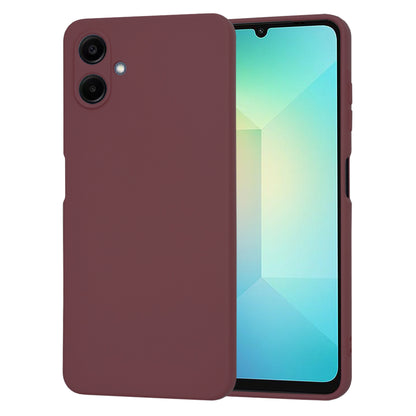 Hoes voor Samsung Galaxy A06 A065, Techsuit, SoftFlex, Wijnrood