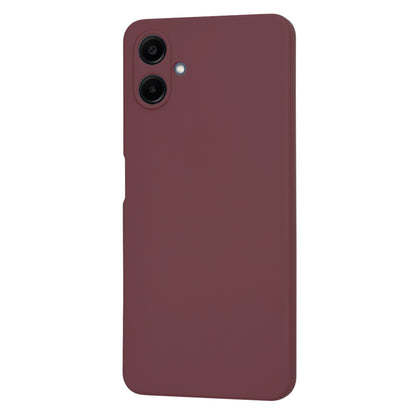 Hoes voor Samsung Galaxy A06 A065, Techsuit, SoftFlex, Wijnrood