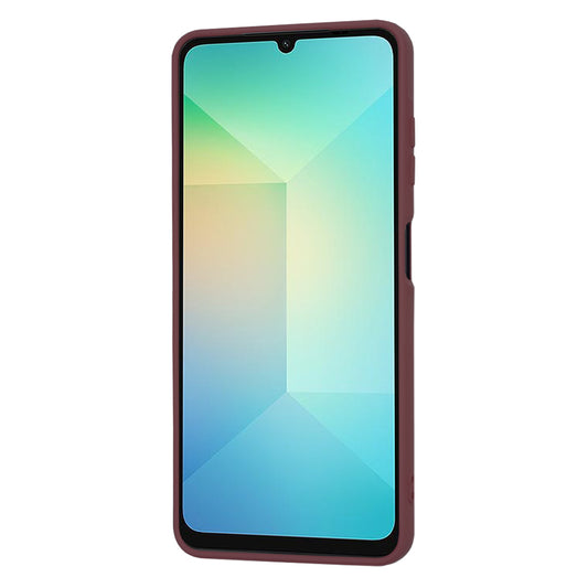 Hoes voor Samsung Galaxy A06 A065, Techsuit, SoftFlex, Wijnrood