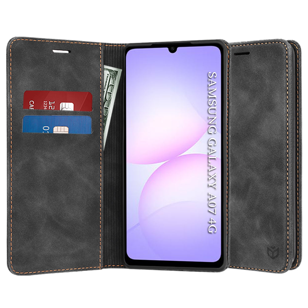 Case for Samsung Galaxy A07 4G A075, Techsuit, Confy, Black