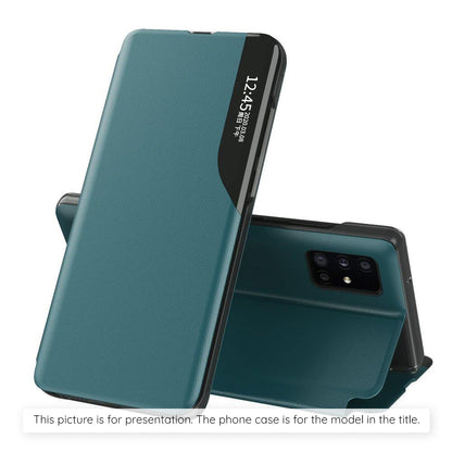 Hoes voor Samsung Galaxy A07 4G A075, Techsuit, eFold, Groen