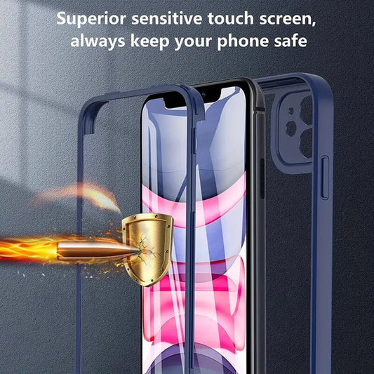Case for Samsung Galaxy A07 4G A075, Techsuit, ColorVerse 360, Black