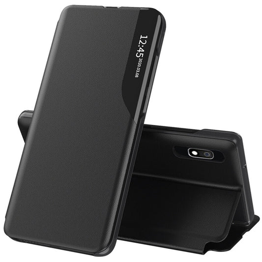 Hoes voor Samsung Galaxy A10 A105 / M10 M105, Techsuit, eFold, Zwart