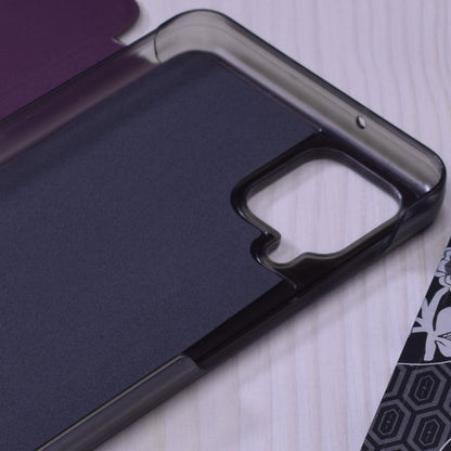 Hoes voor Samsung Galaxy A12 Nacho A127 / A12 A125, Techsuit, eFold, Paars