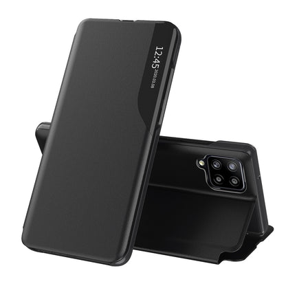 Hoes voor Samsung Galaxy A12 Nacho A127 / A12 A125, Techsuit, eFold, Zwart