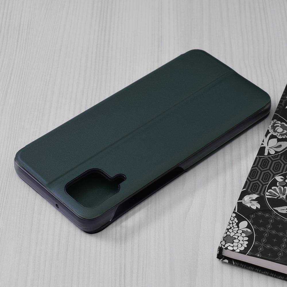 Hoes voor Samsung Galaxy A12 Nacho A127 / A12 A125, Techsuit, eFold, Groen