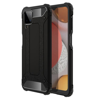 Hoes voor Samsung Galaxy A12 Nacho A127 / A12 A125, Techsuit, Hybrid Armor, Zwart