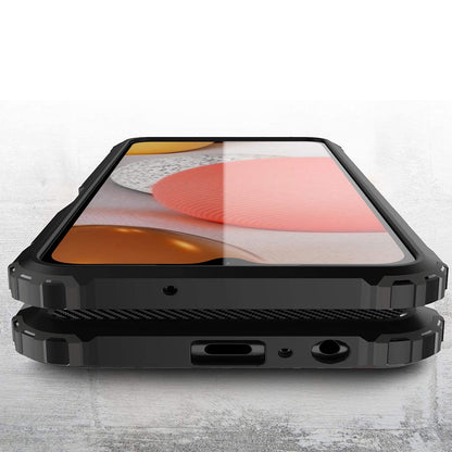 Hoes voor Samsung Galaxy A12 Nacho A127 / A12 A125, Techsuit, Hybrid Armor, Zwart
