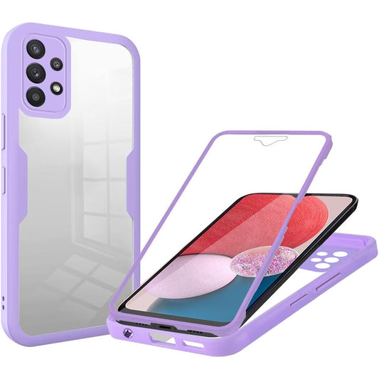 Hoes voor Samsung Galaxy A13 A135, Techsuit, ColorVerse 360, Paars