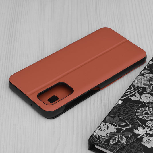 Hoes voor Samsung Galaxy A13 A135, Techsuit, eFold, Oranje