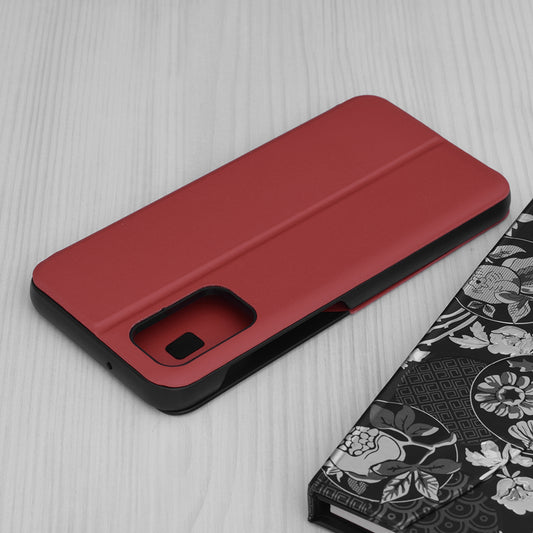 Hoes voor Samsung Galaxy A13 A135, Techsuit, eFold, Rood