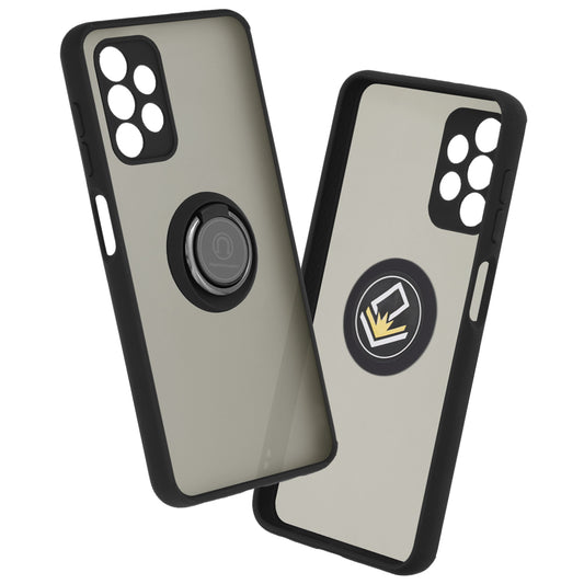 Hoes voor Samsung Galaxy A13 A135, Techsuit, Glinth, Zwart