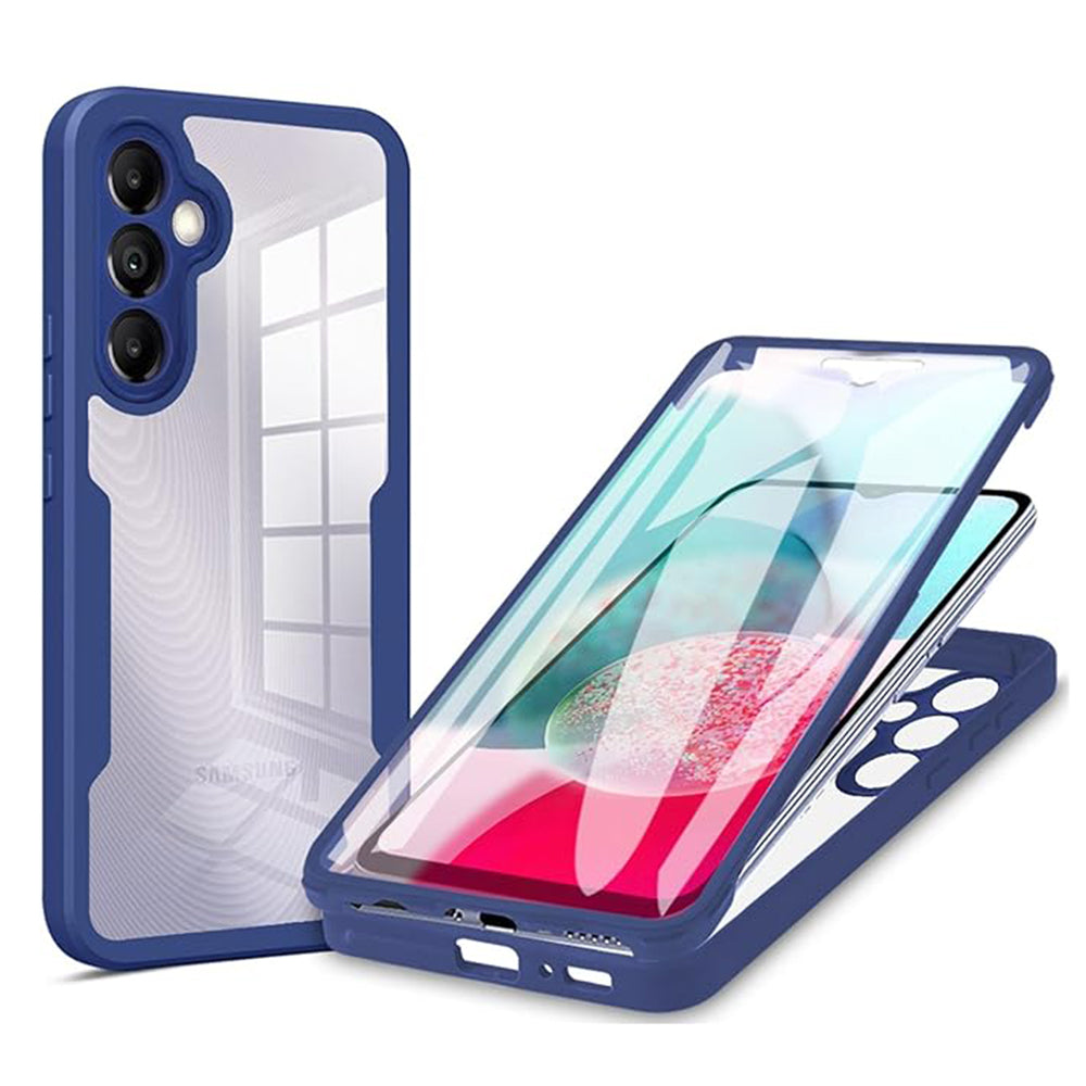 Hoes voor Samsung Galaxy A14 A145 / A14 5G A146, Techsuit, ColorVerse 360, Blauw